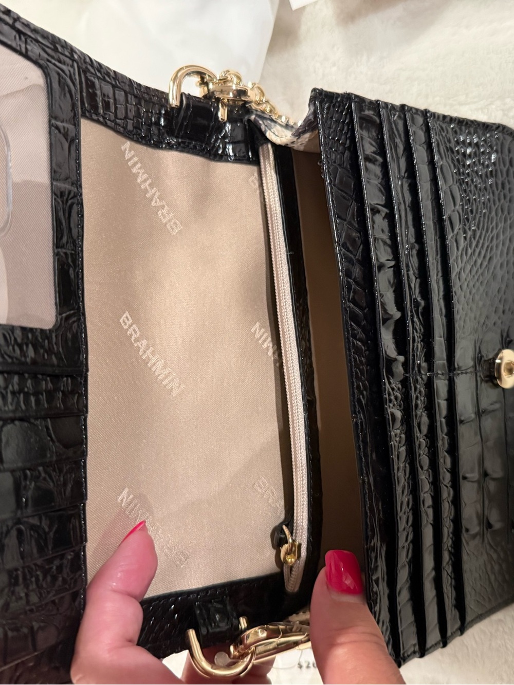 New with tags Brahmin Minuette everlasting encore 🖤 - Picture 5 of 8